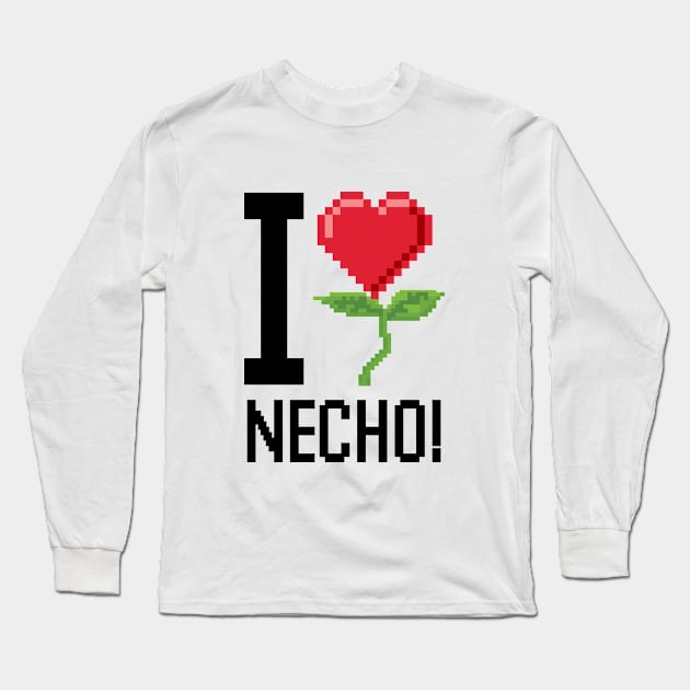 Necho Long Sleeve T-Shirt by Bouteeqify